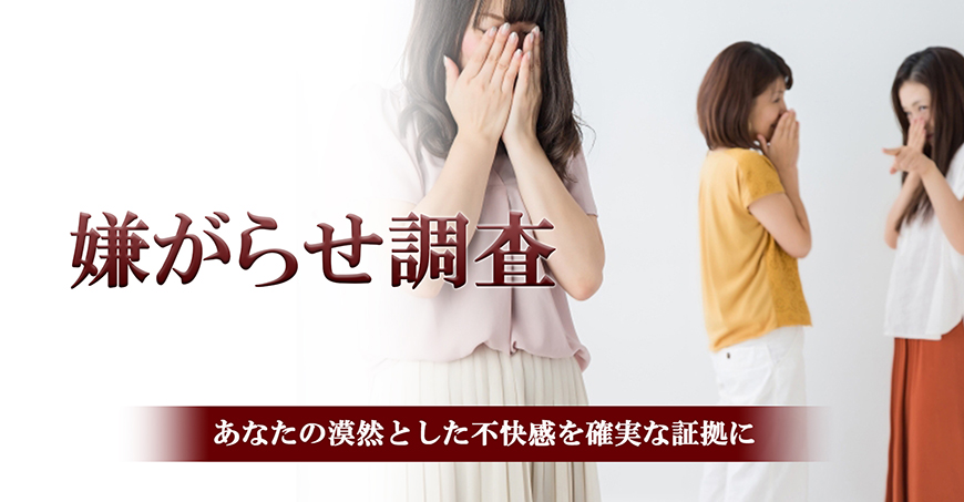 【静岡県中部地区（藤枝市・焼津市・島田市・牧之原市・榛原郡吉田町・榛原郡川根本町）　探偵】嫌がらせ調査｜静岡県中部地区（藤枝市・焼津市・島田市・牧之原市・榛原郡吉田町・榛原郡川根本町）で探偵をお探しならスマイルエージェント静岡中部にお任せください。